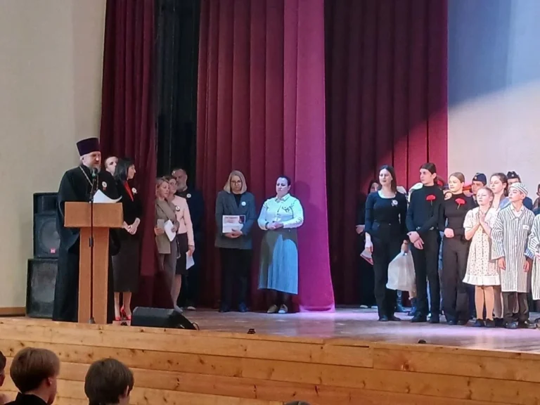 Настоятель храма Вознесения Господня принял участие в полуфинале межрегионального конкурса «Мы — наследники Победы!»