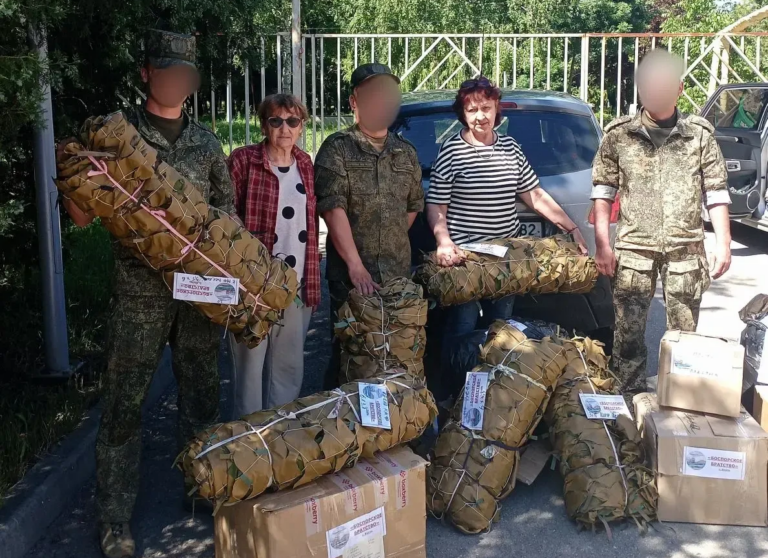 Приход Александро-Невского храма и «Боспорское братство» передали гуманитарную помощь воинам СВО
